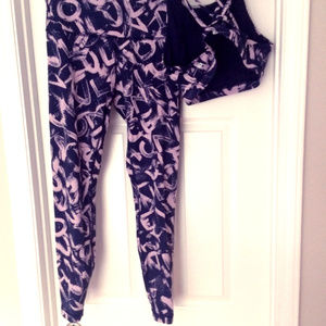 Lululemon Yoga Pants and Bra